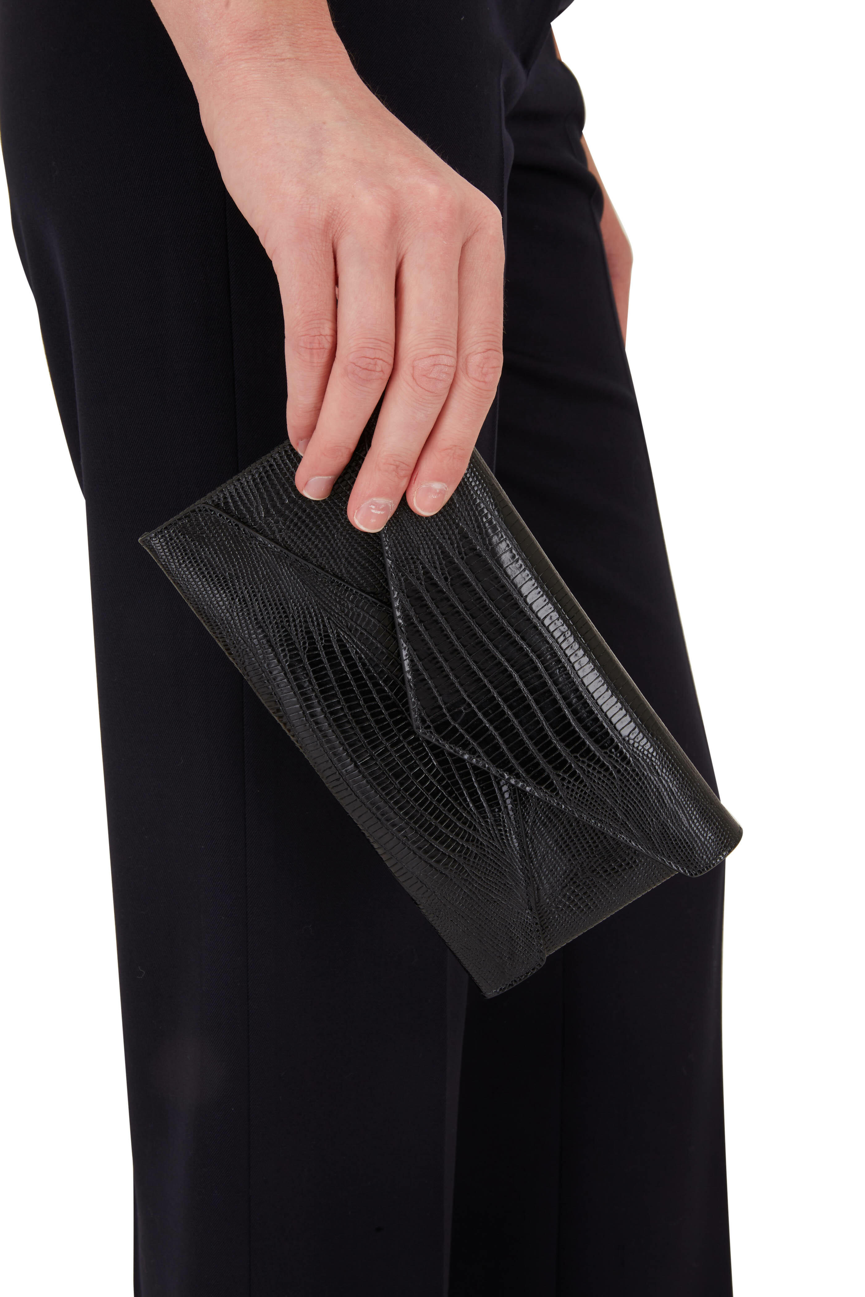 Black envelope cheap clutch