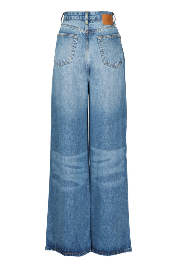 Ganni Tint Wash High Waisted Shadow Jean - view 2