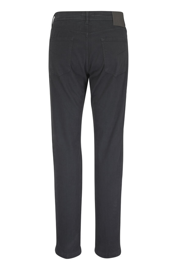 Marco Pescarolo Nerano Denim Dark Grey Flannel Five Pocket Pant - view 2