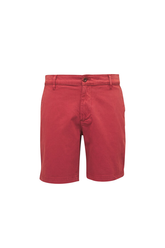 AG Wanderer Sulfur Vintage Ruby Cotton Shorts