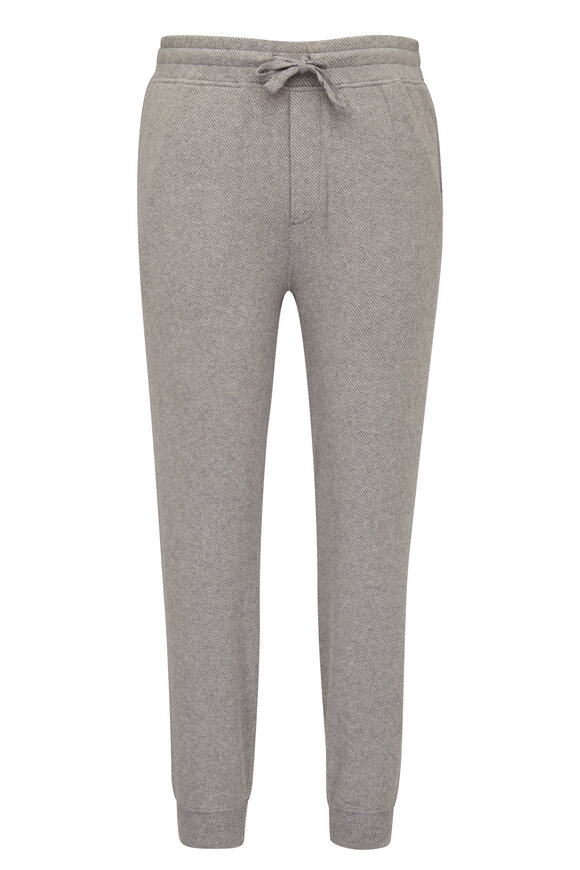 Faherty Brand - Legend™ Fossil Gray Twill Sweatpant