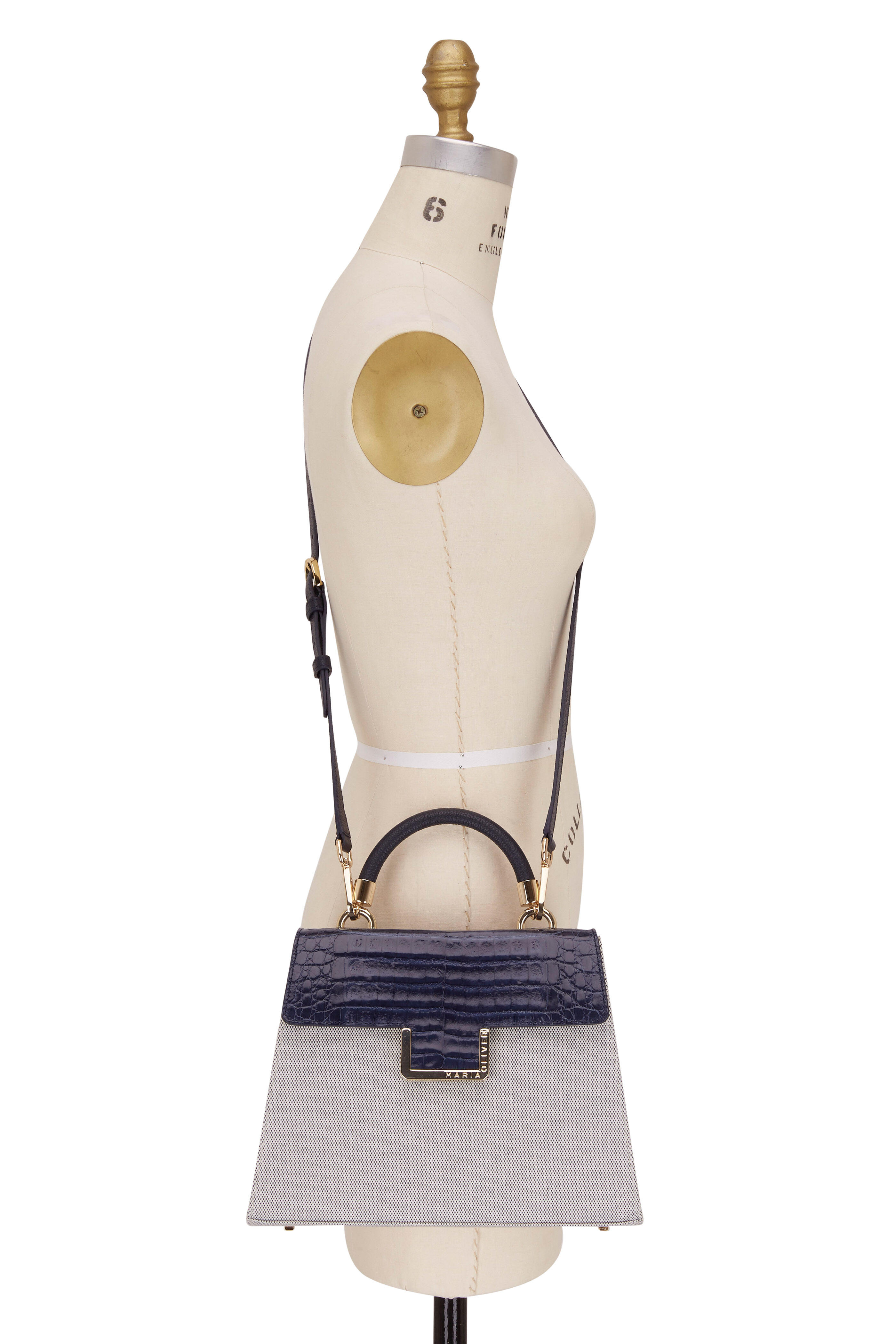 Valentino Garavani Women's Small Vsling Poudre Grain Calfskin Handbag | by Mitchell Stores