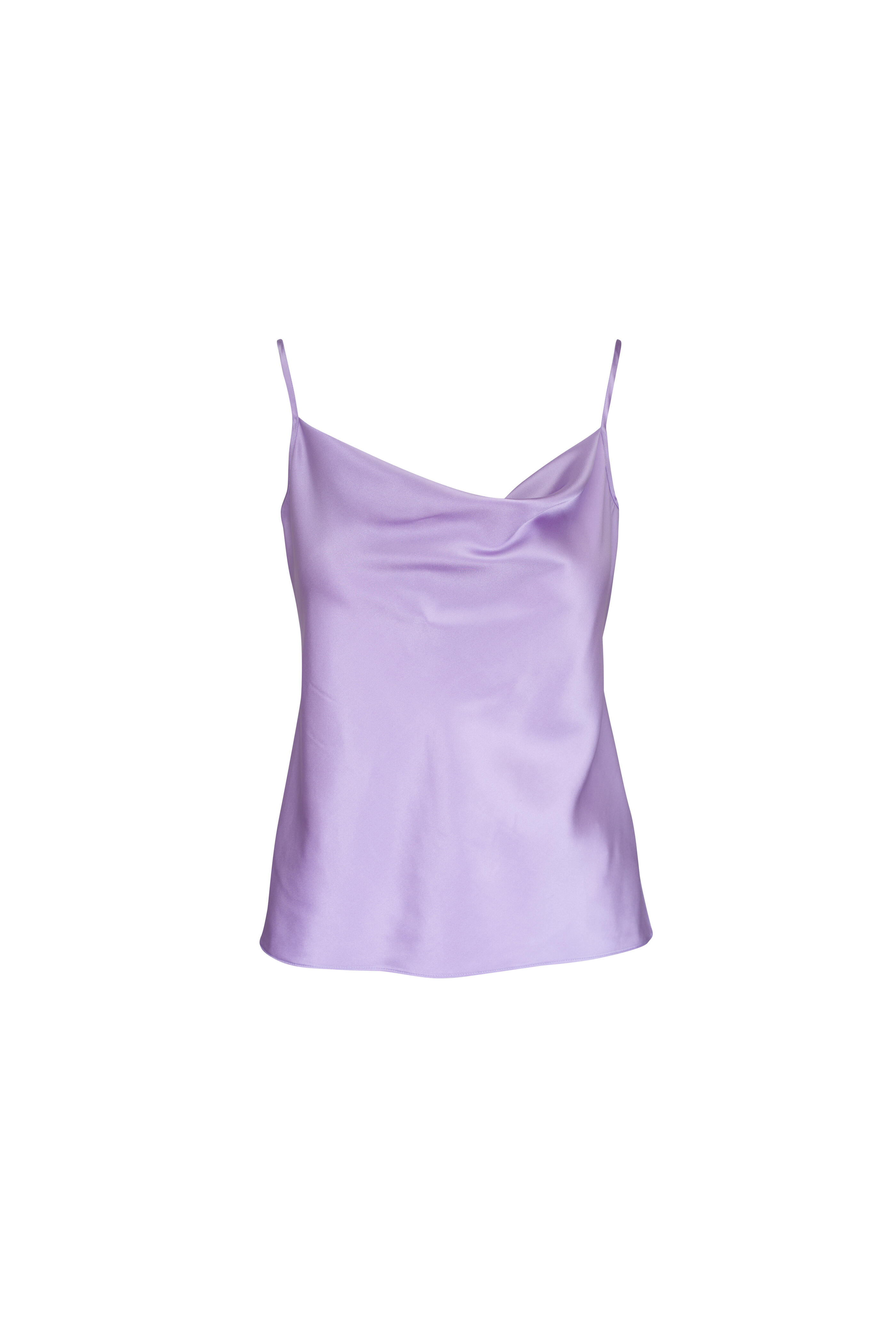Veronica Beard - Sola Soft Lilac Silk Top