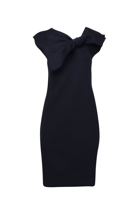 ワンピース Thom Browne Navy Blue Cotton T-Shirt Dress Thom Browne Navy Blue Cotton T-Shirt Dress – LOZURI®