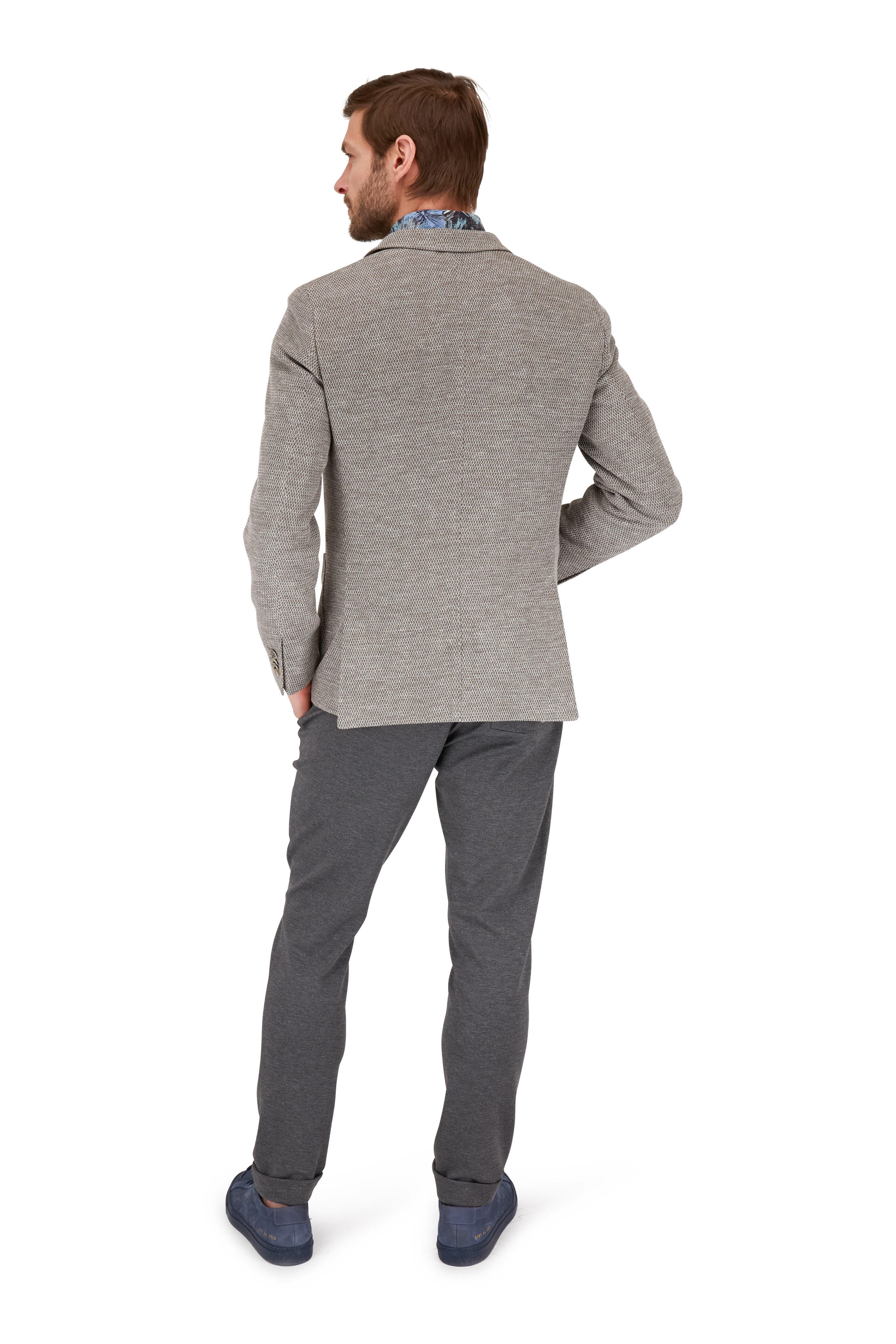 Baldessarini - Natural Cotton & Linen Textured Sportcoat