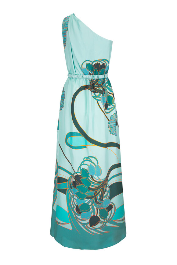 La DoubleJ Roy Blooming Tulip Placée Mint Dress - view 3