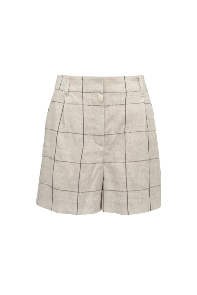 【関税&送料込】Moncler Grenoble Beige Shorts With Logo Patc Moncler Beige cotton short | TheDoubleF