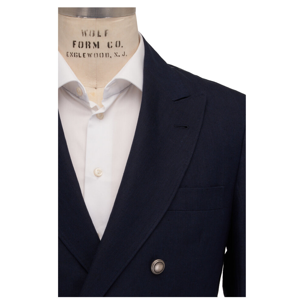 コート BRUNELLO CUCINELLI DOUBLE BREASTED JACKET 23688872_53727473_600.jpg