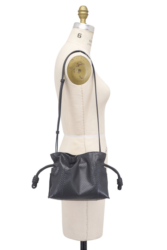 Loewe Mini Flamenco Slate Gray Clutch - view 5
