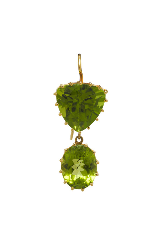 Renee Lewis - Antique Peridot Earrings