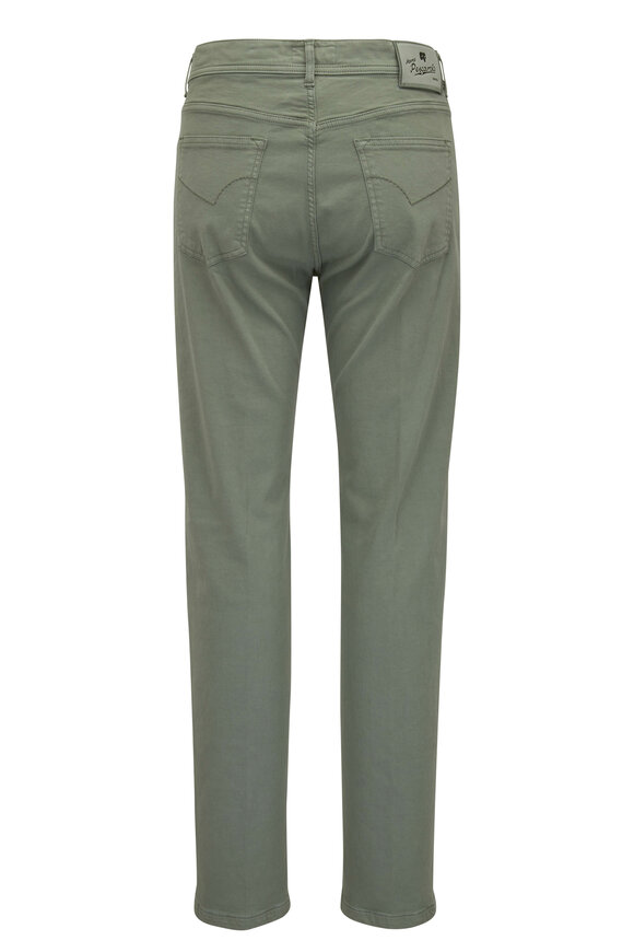 Marco Pescarolo - Green Bull Denim Five Pocket Pant