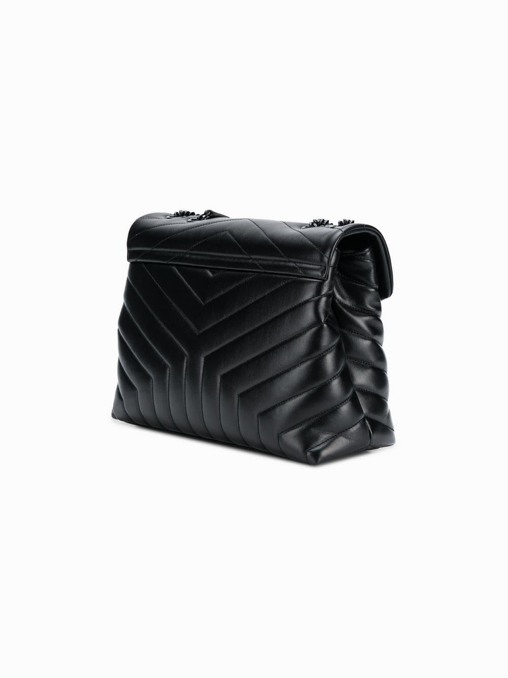 MEDIUM LOULOU IN QUILTED LEATHER, Saint Laurent