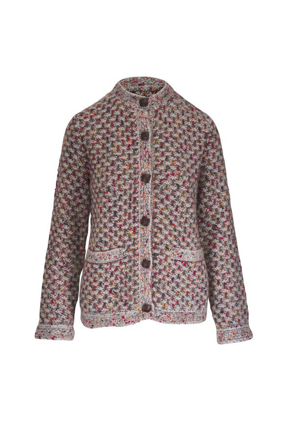 Loro Piana Tay Fireworks In The Sky Cashmere & Silk Jacket - view 1