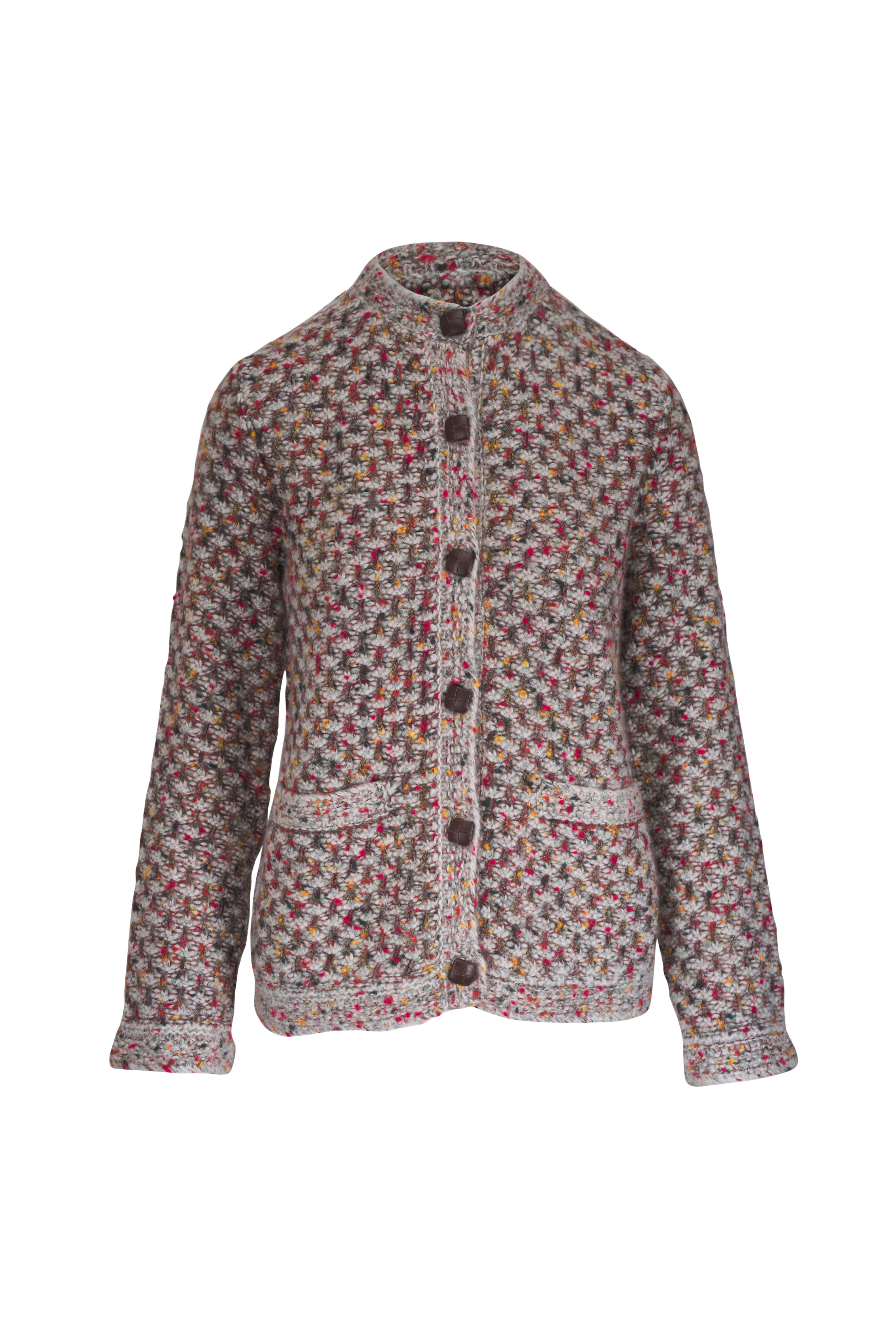 Loro Piana - Tay Fireworks In The Sky Cashmere & Silk Jacket