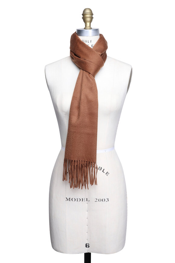 Moncler - Black Knit Scarf | Mitchell Stores