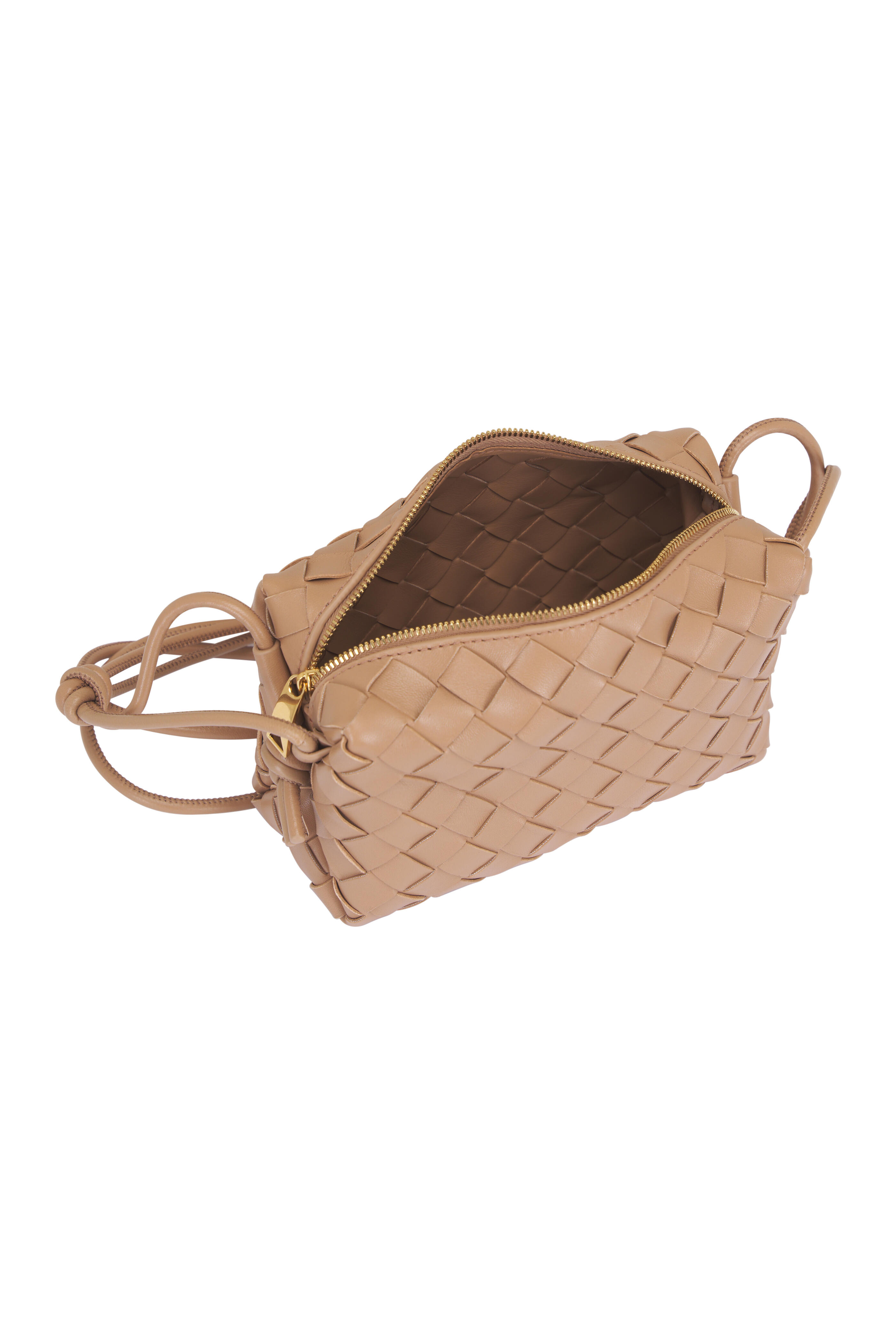 Bottega Veneta - Mini Loop Biscuit Intrecciato Leather Bag