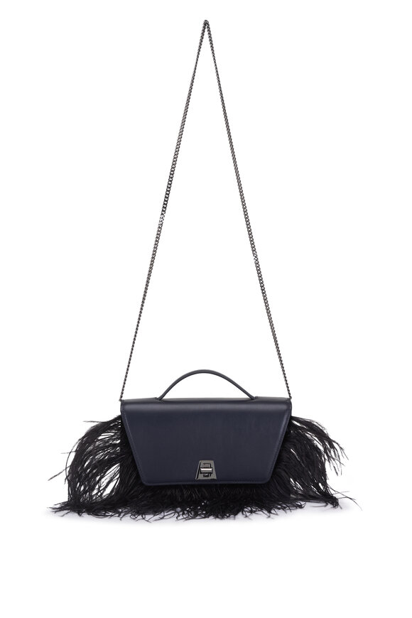 Loewe - Small Puzzle Midnight Blue & Black Shoulder Bag