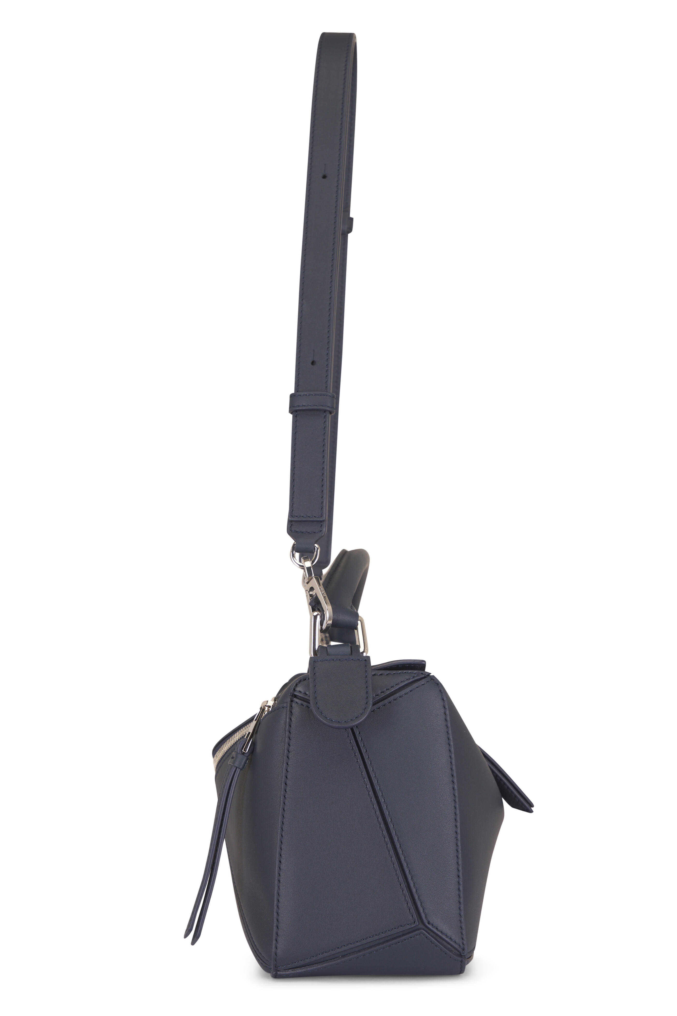 Loewe - Puzzle Layers Multicolor Deep Navy Top Handle Bag - view 4