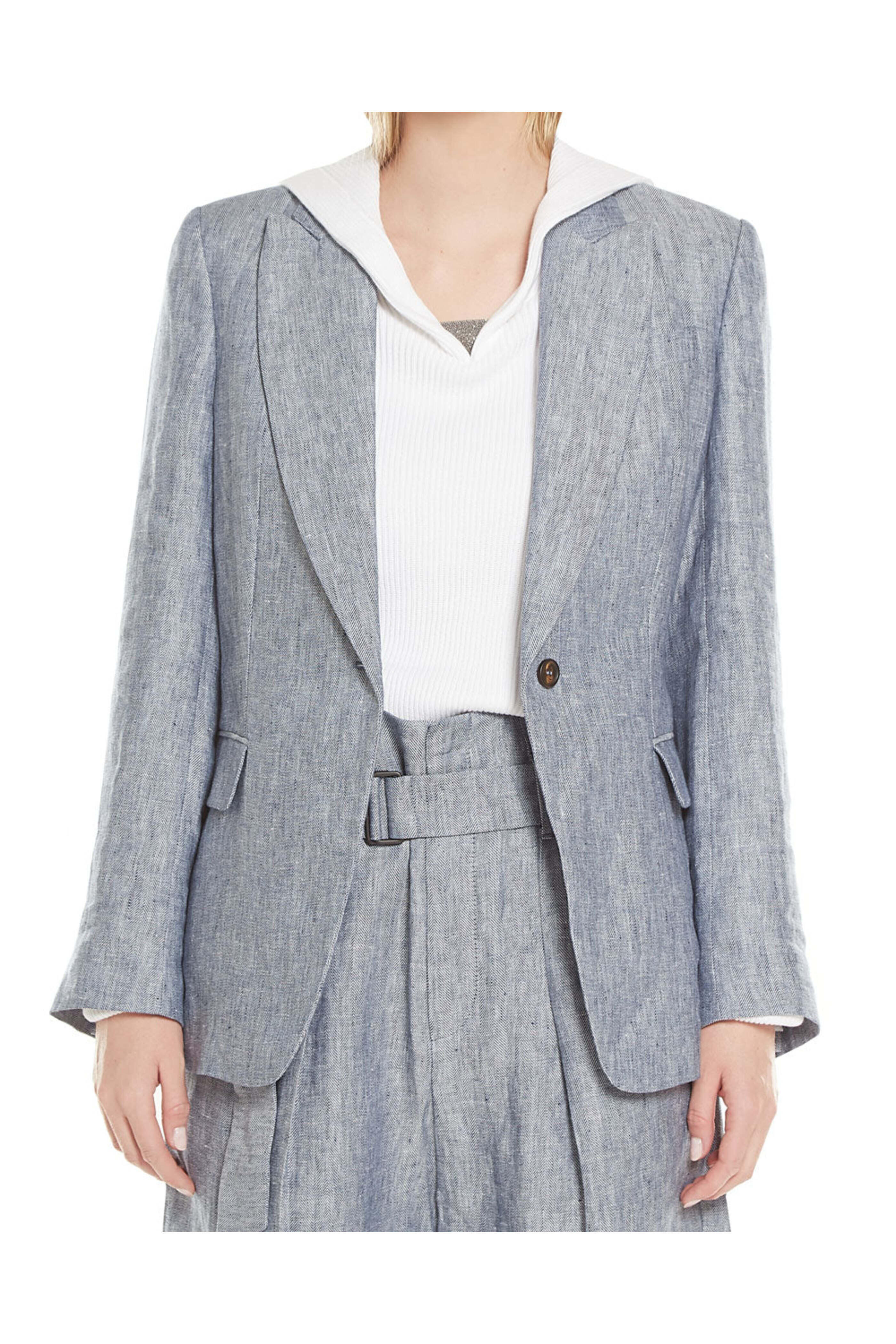 ジャケット BRUNELLO CUCINELLI Women Outer MH5477221 C169 GREY ジャケット BRUNELLO CUCINELLI Women Outer MH5477221 C169