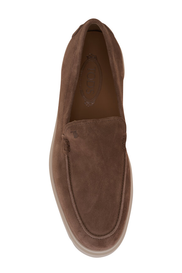 Tod's - Clay Brown Suede Loafer 
