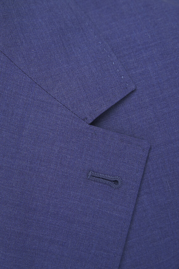 Brunello Cucinelli Royal Blue Wool Separate Suit Jacket - view 4