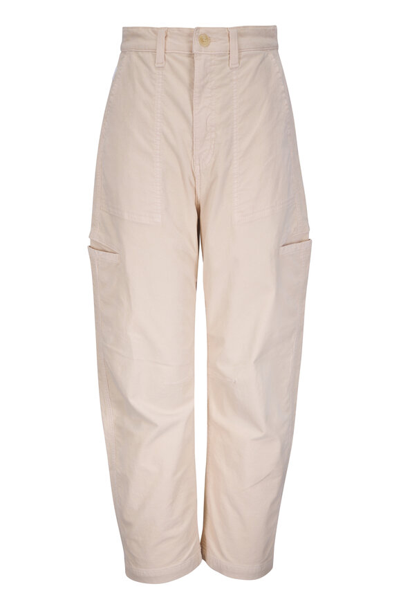 AG Hazal Opal Stone Corduroy Barrel Jean