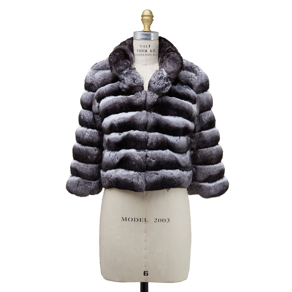 【Anyone more】Rento Collar Short Fur Jacket sku-overnight-877415-