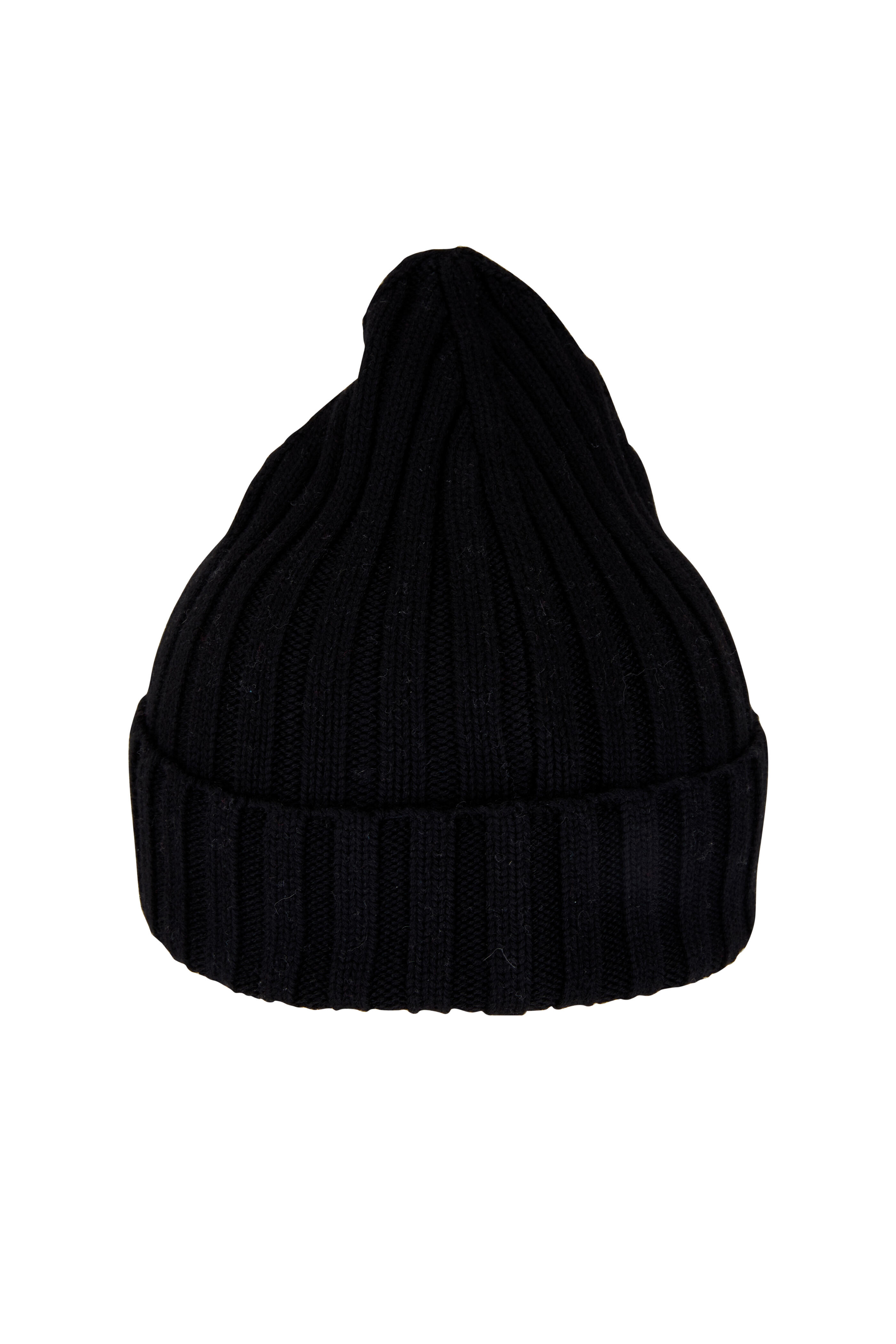 モンクレール BERNADETTE Moncler - Berretto Tricot Black Wool Beanie | Mitchell Stores