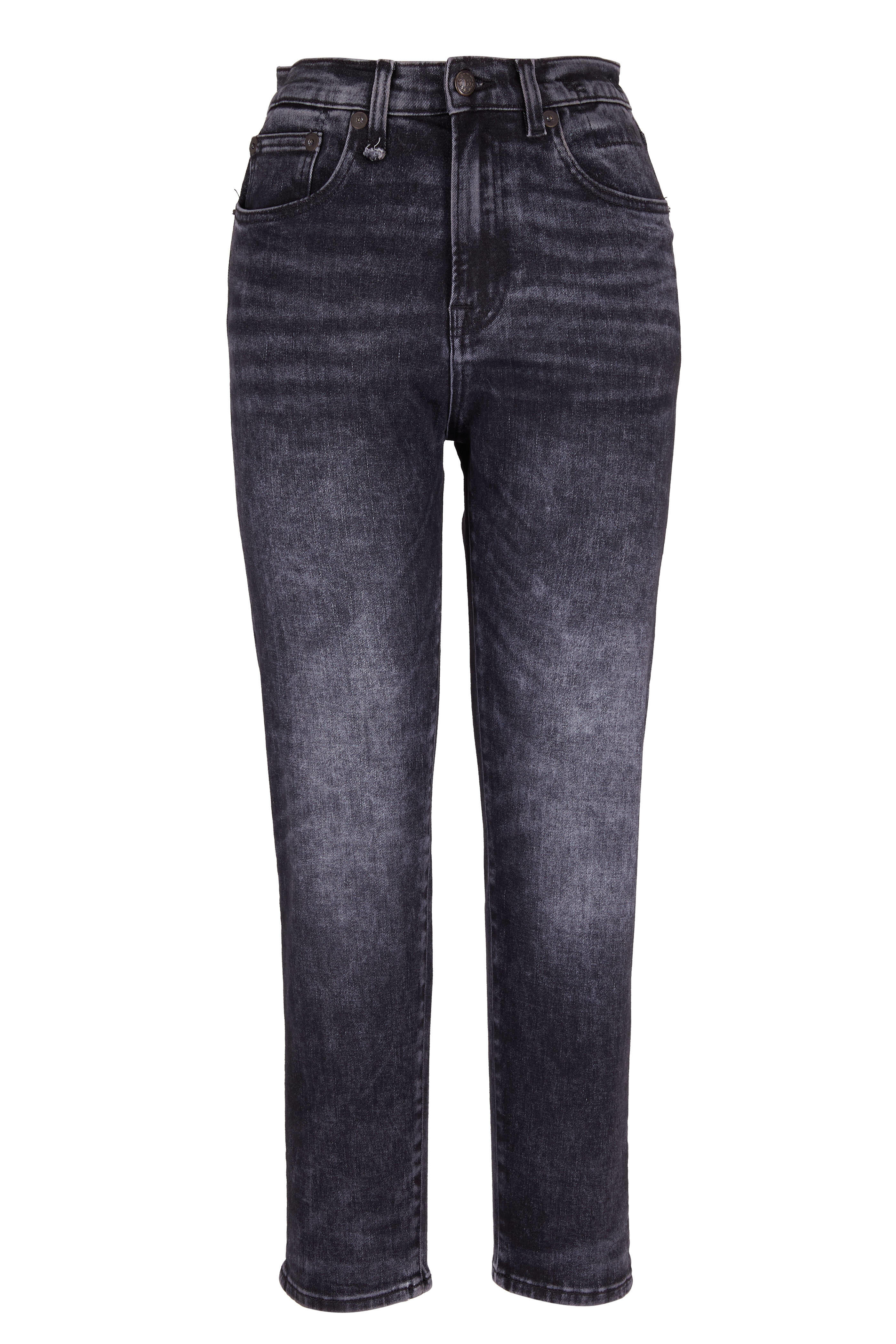 R13 - Shelley Morrison Black Slim Jean