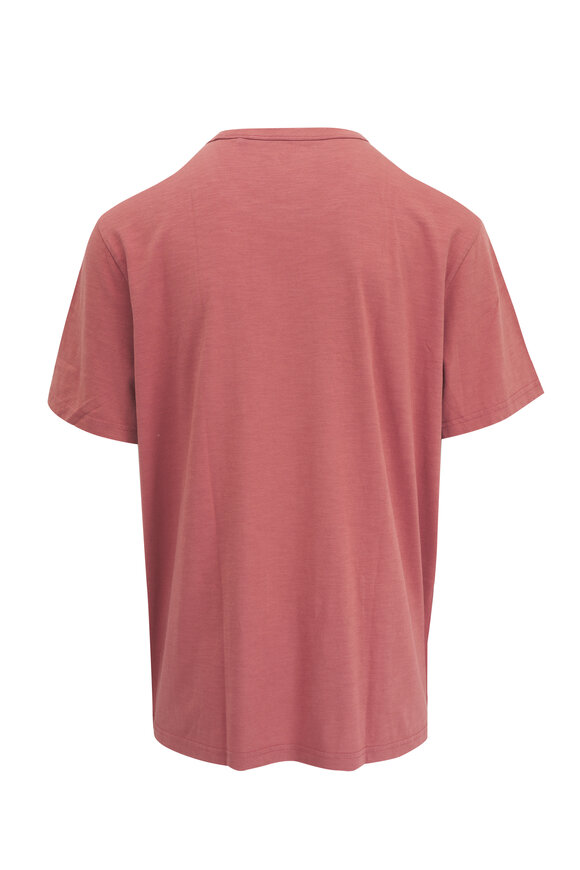 Faherty Brand - Sunwashed Red Oasis Pocket T-Shirt