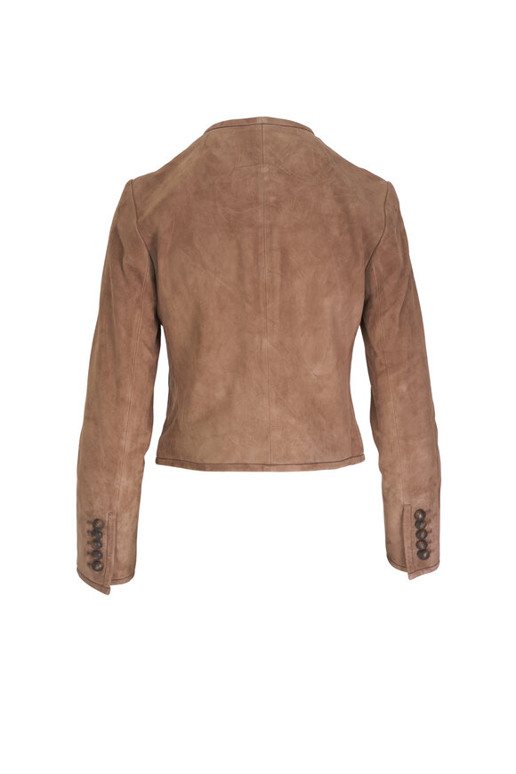 Veronica Beard - Andrea Bark Suede Jacket 