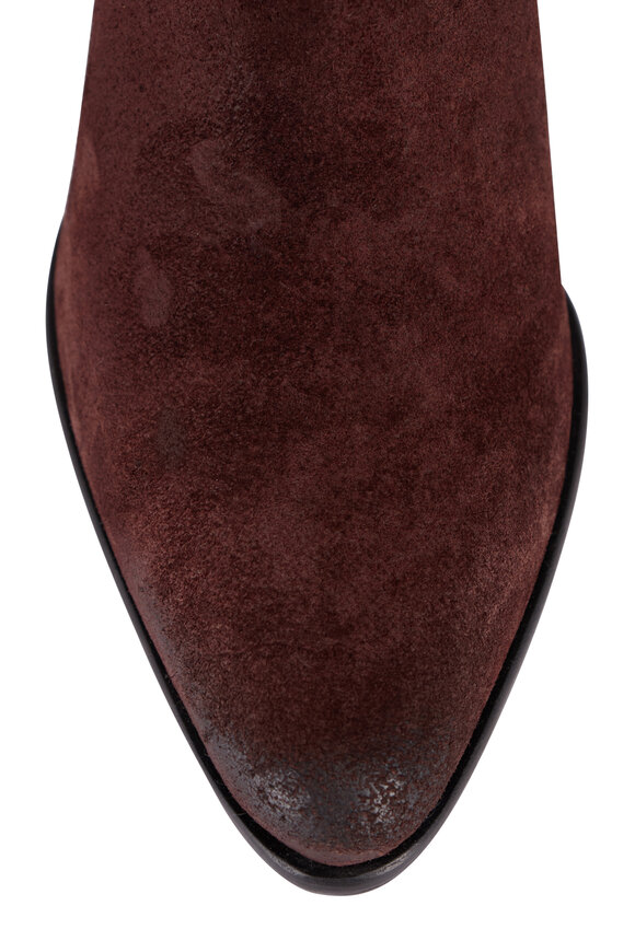 Staud Monty Espresso Suede Boot, 50mm - view 4