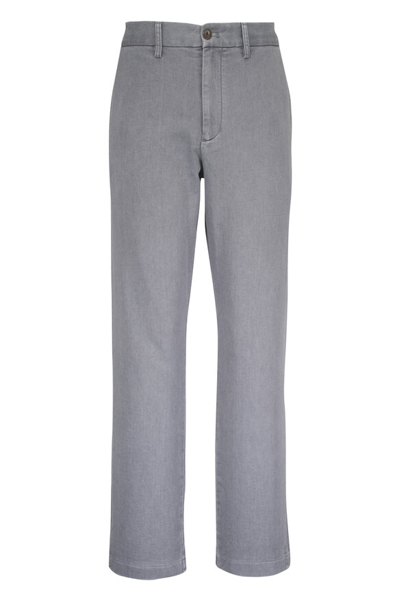 Faherty Brand Steel Gray Stretch Terry Pant - view 1