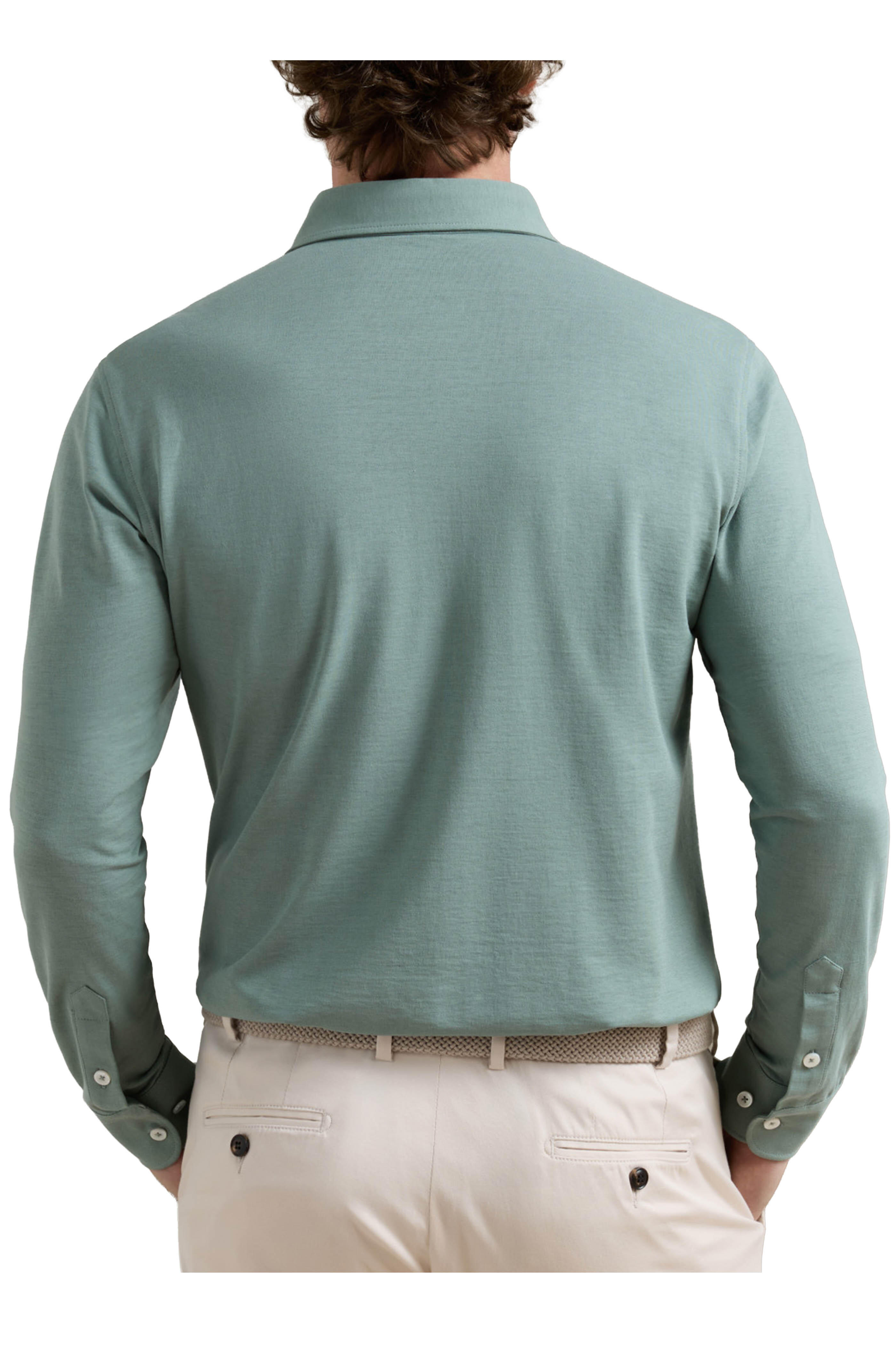 Peter Millar - Willow Cool Cotton Long-Sleeve Polo