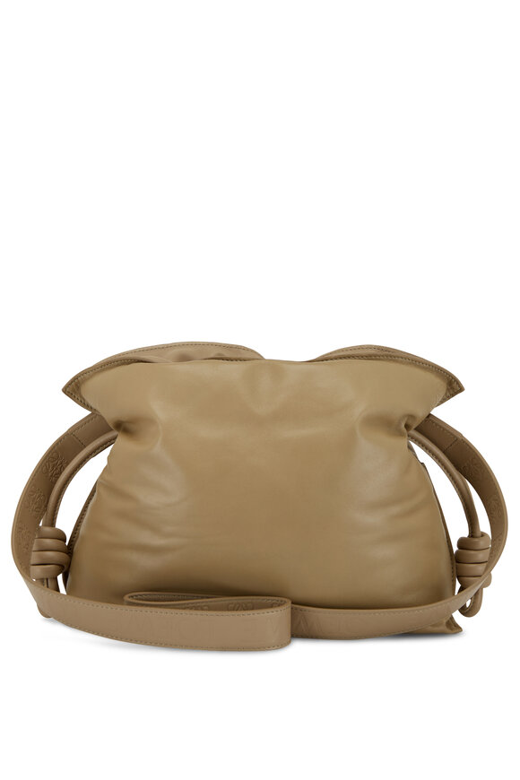 Loewe - Flamenco Clay Leather Puffer Clutch