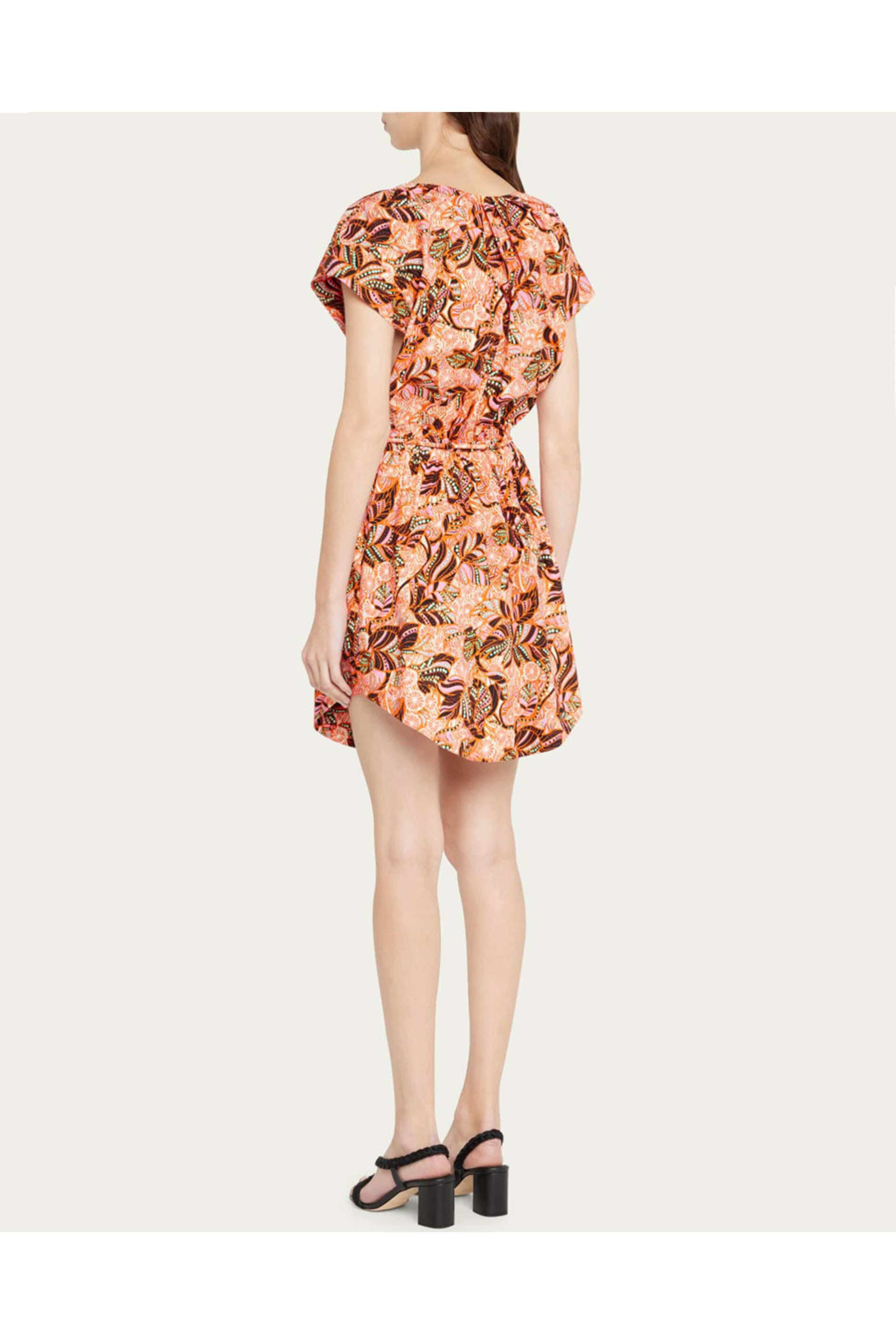 A.L.C. - Orange Rose Alice Dress