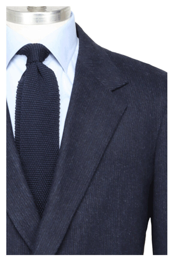 KNT Navy Pinstripe Double Breasted Sportcoat