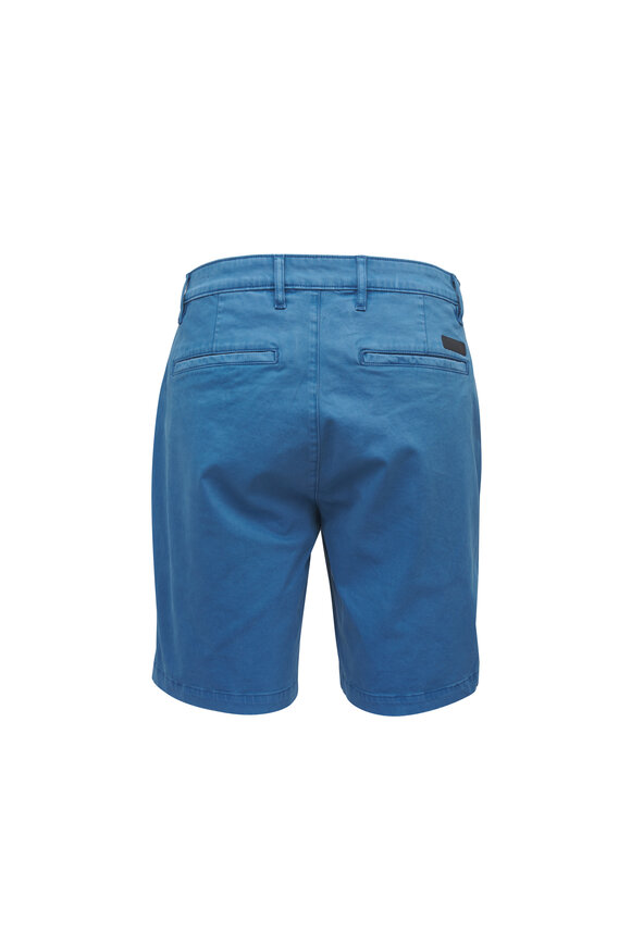 AG Wanderer Sulfur Baja Blue Cotton Shorts - view 2