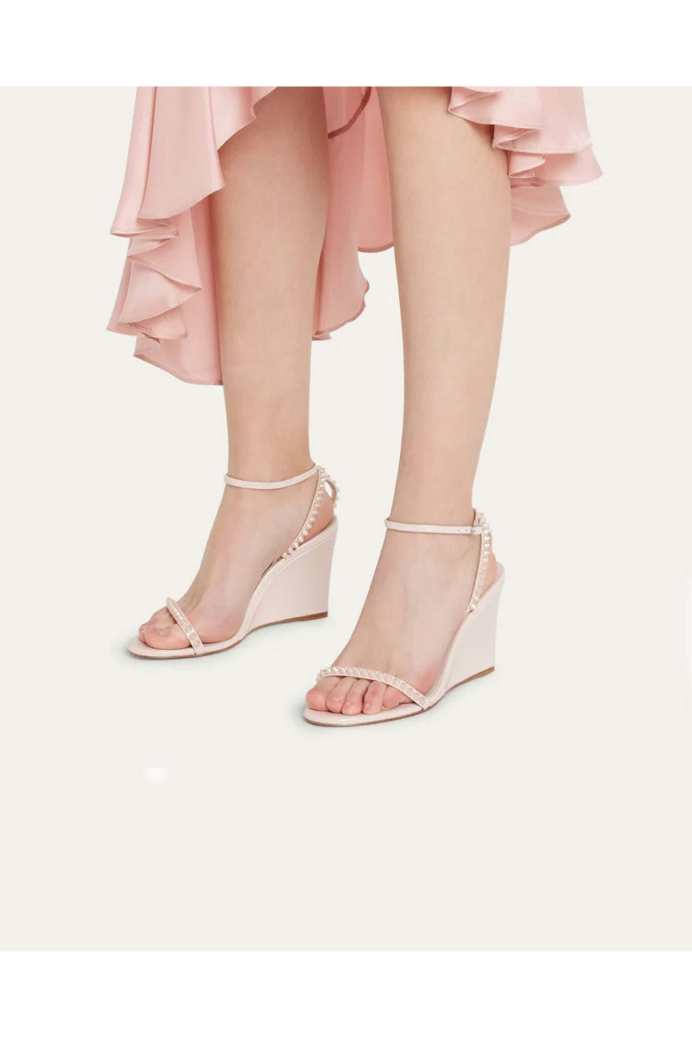 Christian Louboutin - So Me Wedge Sandal in Leche