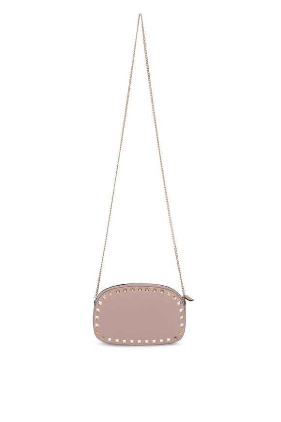 ☆人気サイズ 国内発送☆ VALENTINO ALLTIME LEATHER CAMERA BAG Valentino Garavani - Mini Alltime Camera Bag in Ivory