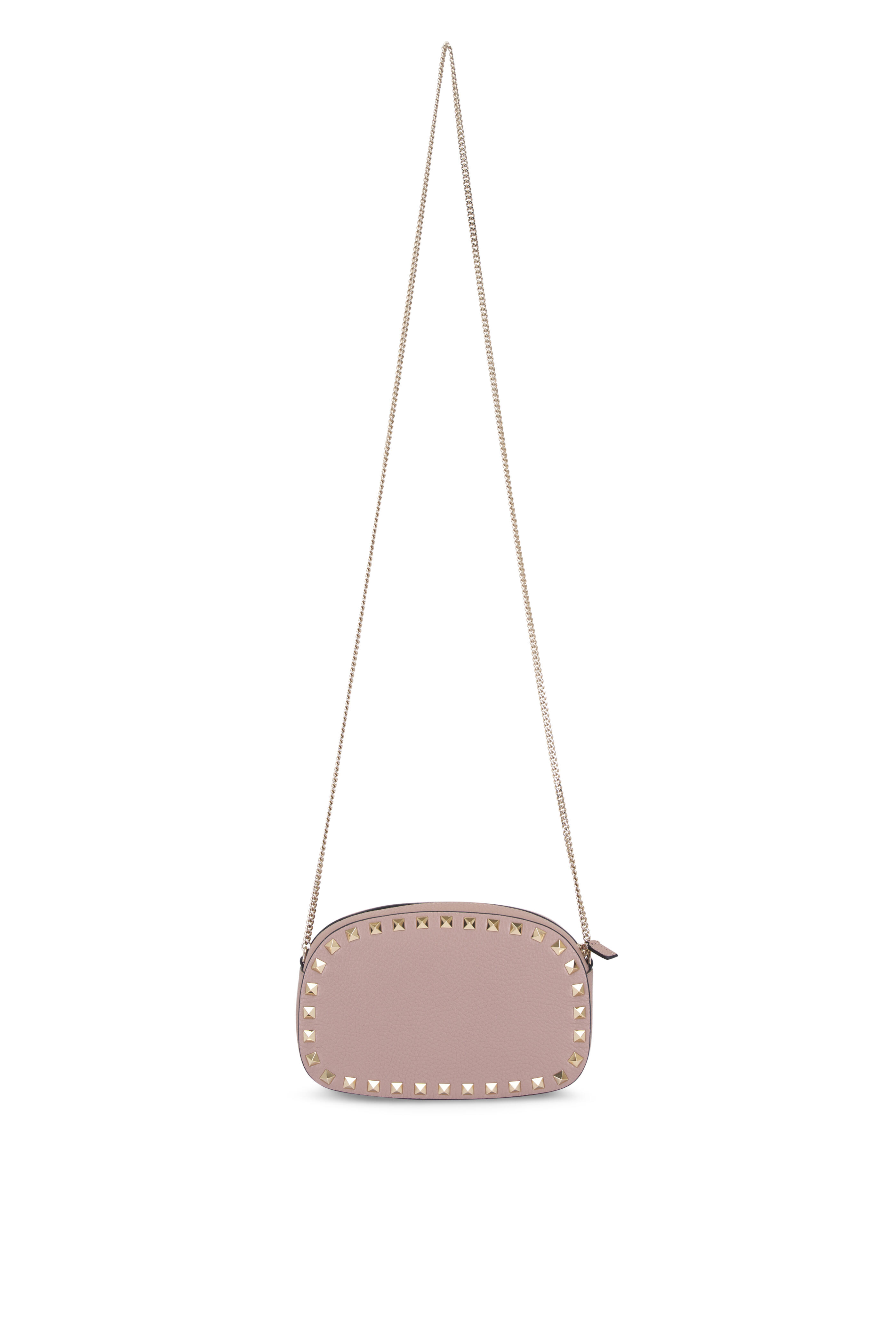 Valentino Garavani - Mini Rockstud Poudre Grained Leather Bag