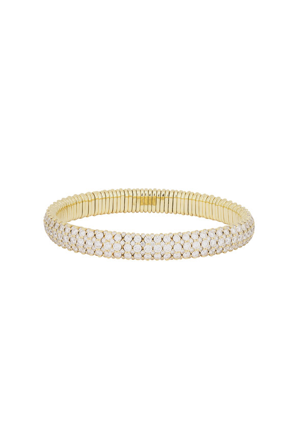 Demeglio 18k Yellow Gold Giotto Diamond Bracelet