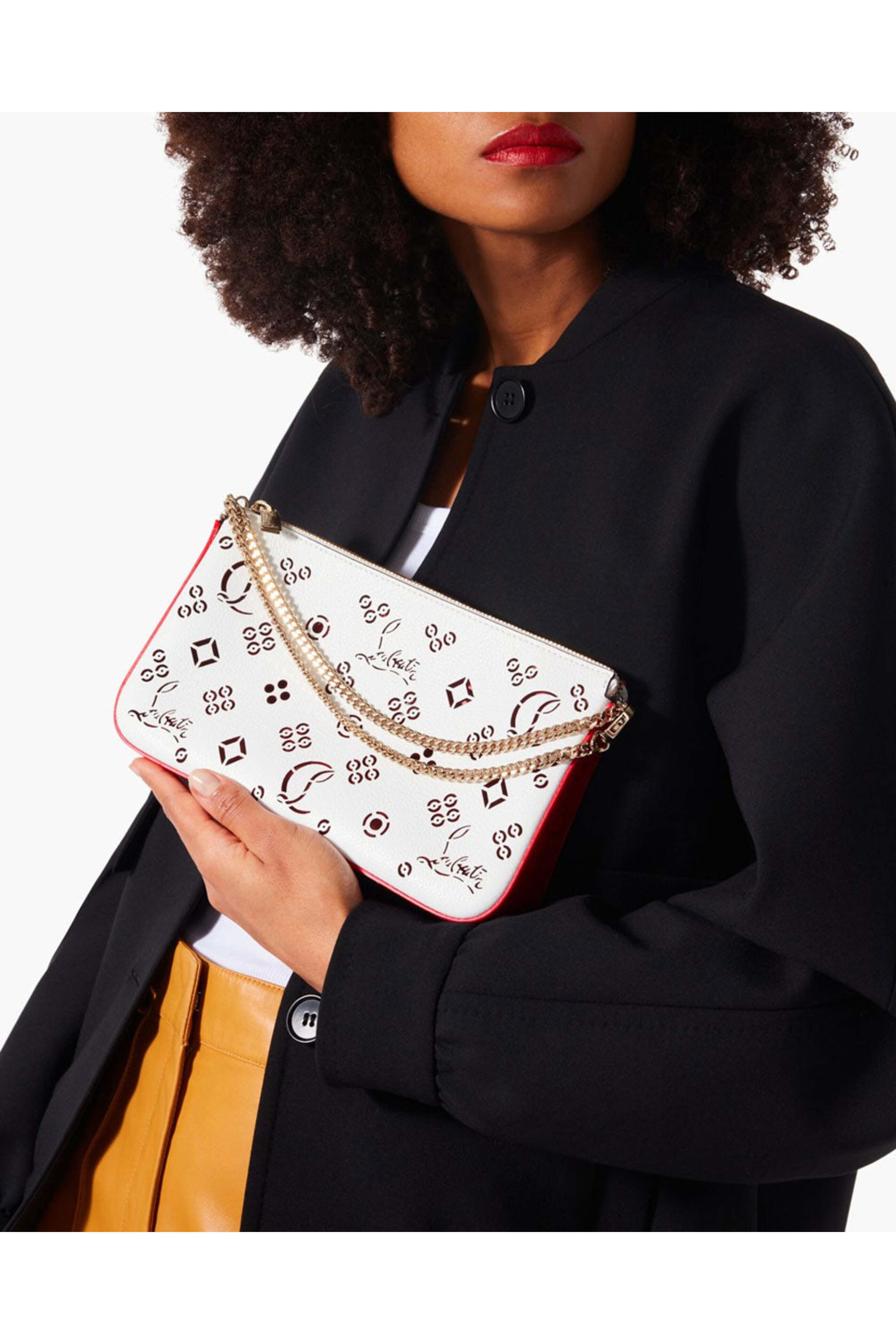 Christian Louboutin - Loubila Pouch in Bianco