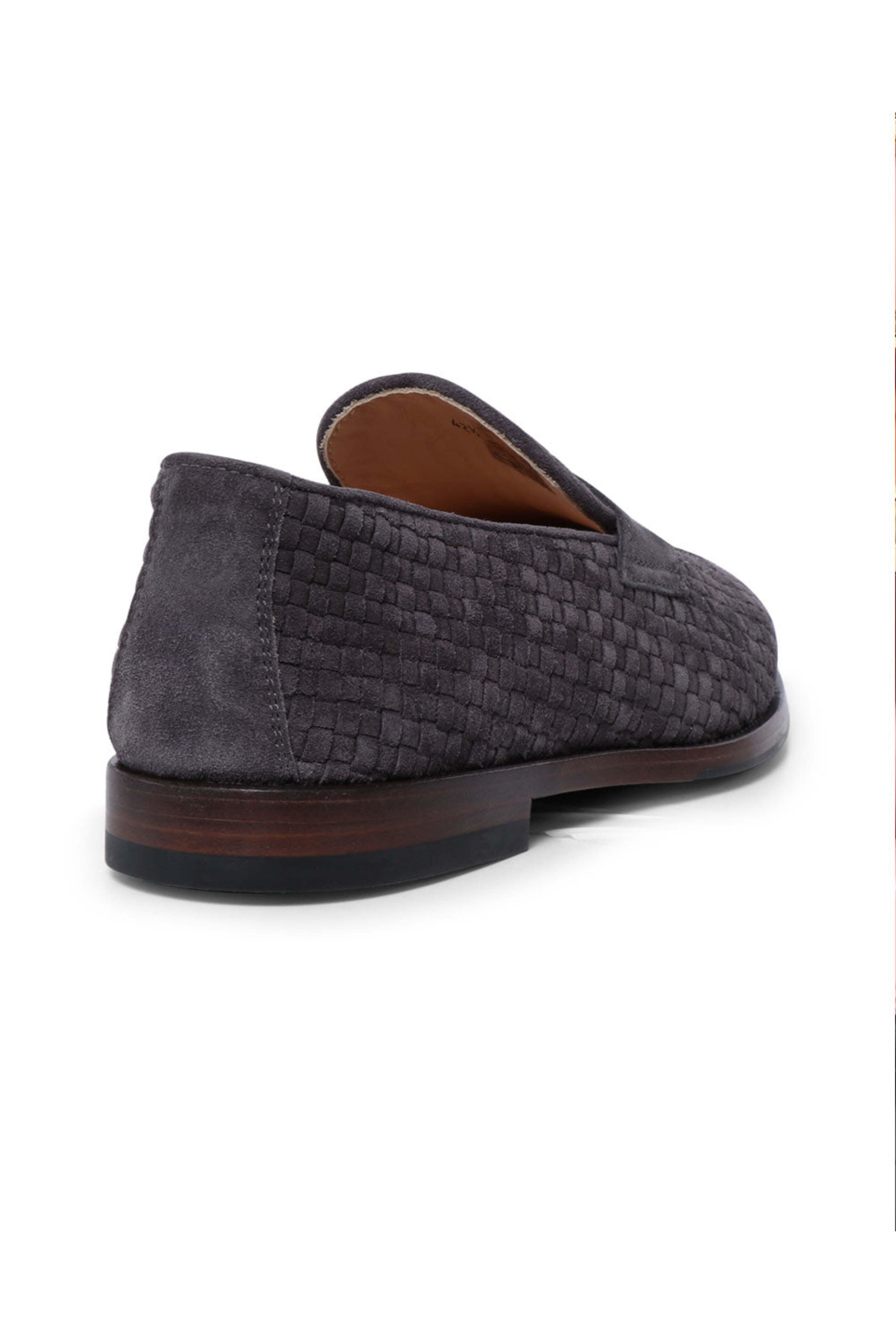 Brunello Cucinelli MZ65G2957C3765 関税送料込 Brunello Cucinelli Monili Suede & Leather Penny Loafers