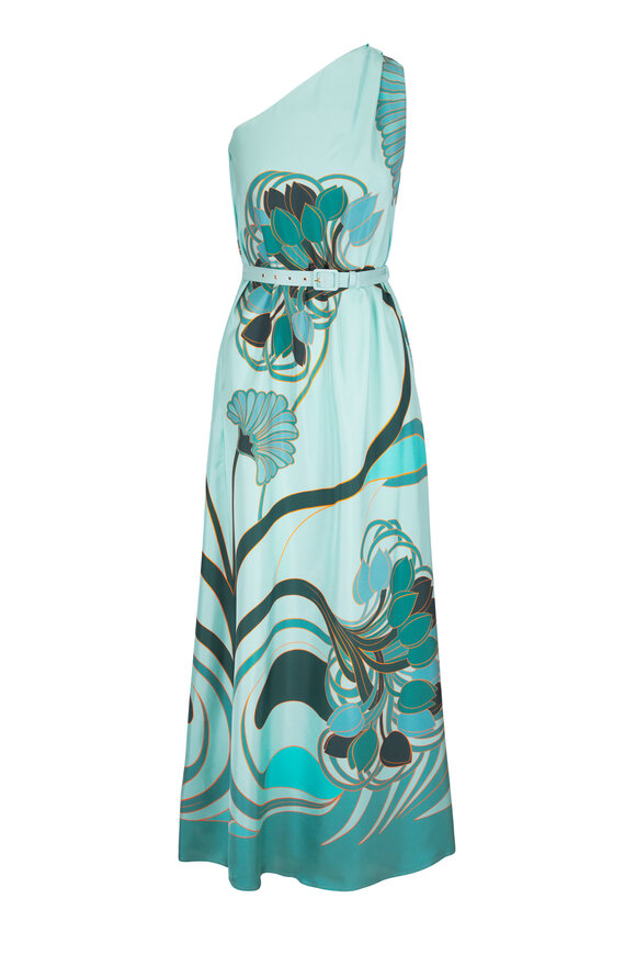 La DoubleJ Roy Blooming Tulip Placée Mint Dress - view 1