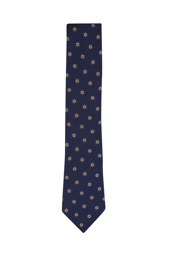 【美品】 Charvet ネクタイ 小紋柄 レッド ブルー 赤色 青色 CHARVET Red Blue Satin Woven Diamond Grid Check 100% Silk