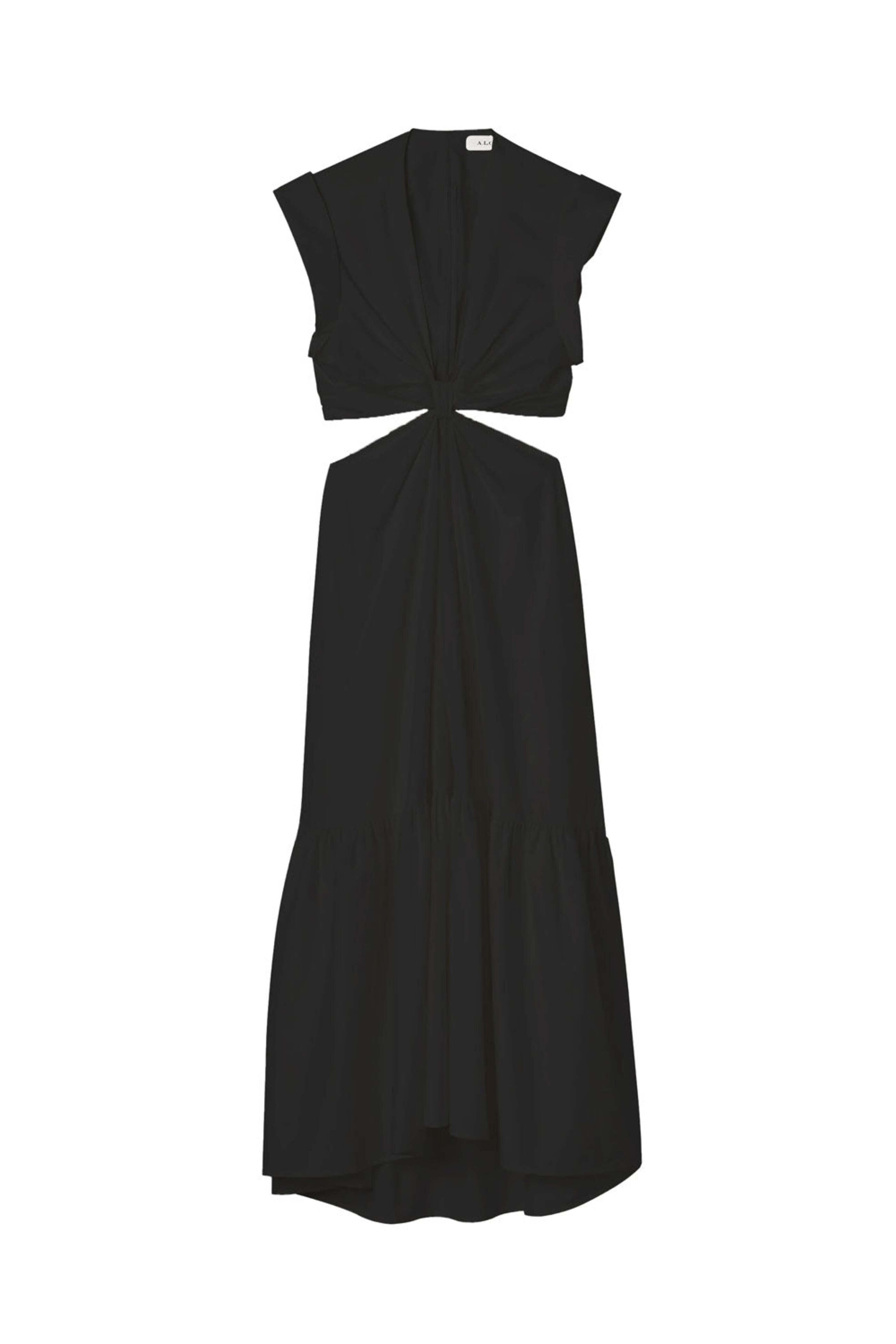 A.L.C. - Black Alexandria Cutout Maxi Dress