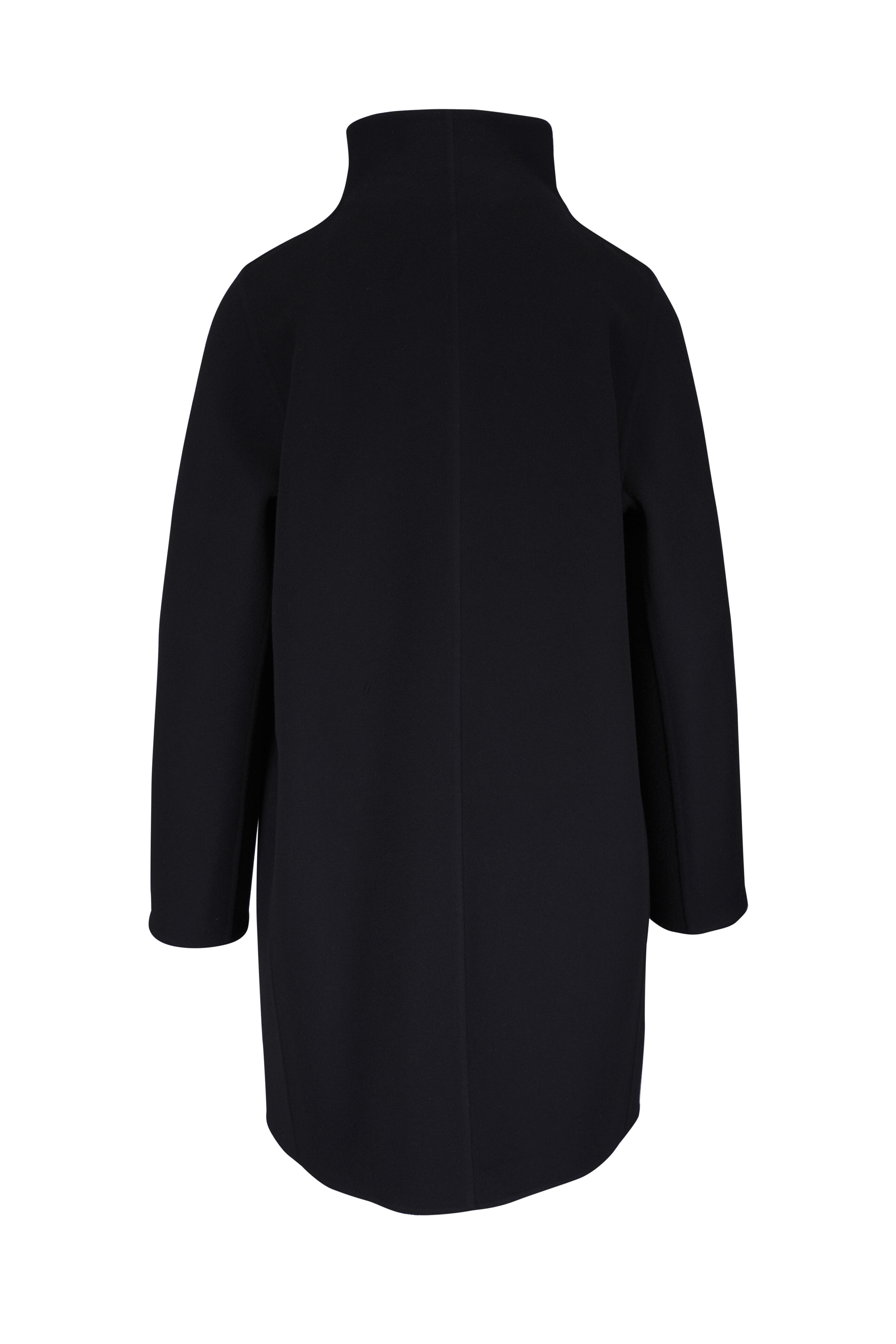 Loro Piana - Scotty Black Baby Cashmere Coat - view 2