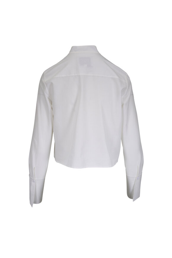 TWP Patti Ivory Cotton & Silk Top - view 3