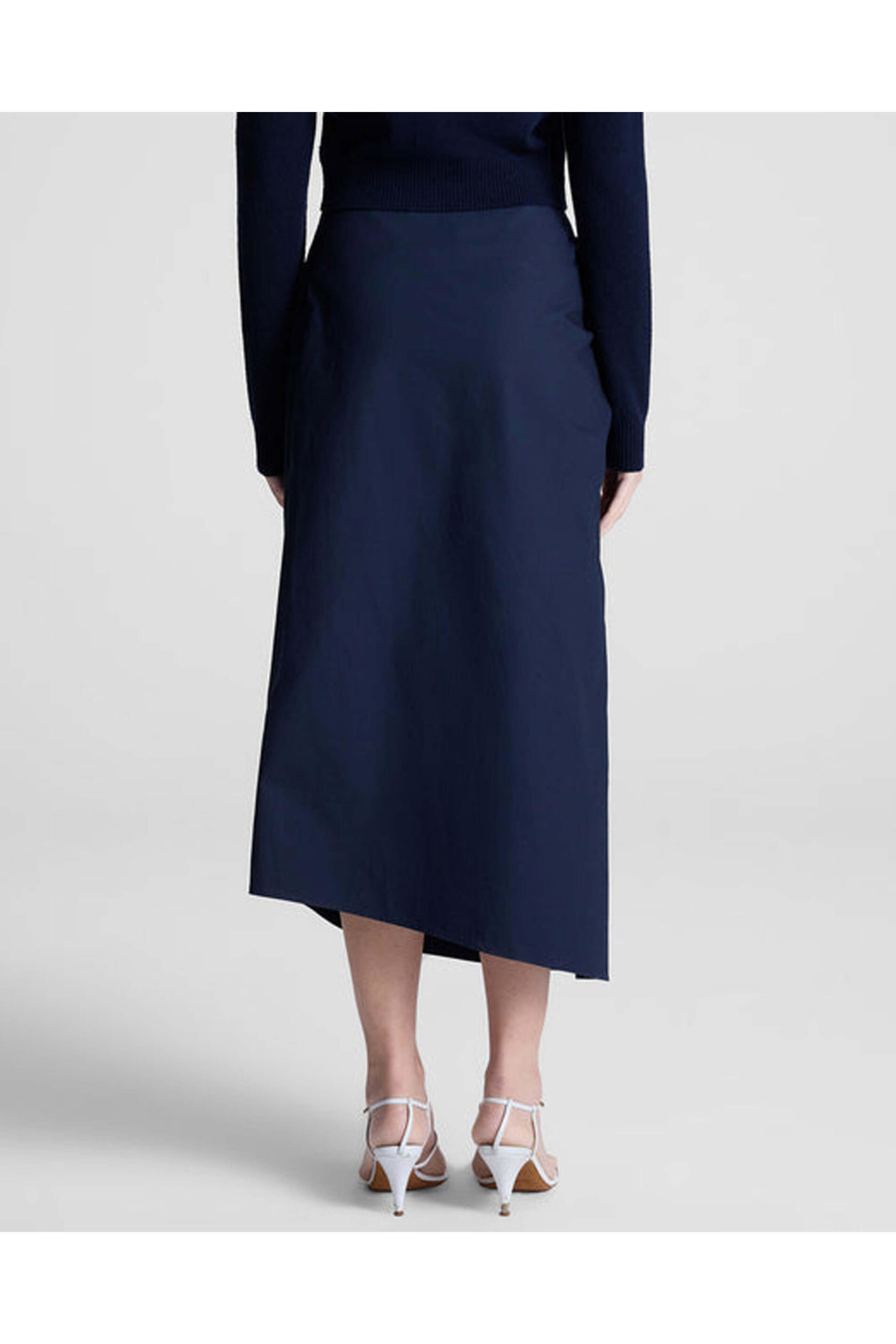 A.L.C. - Deep Navy Tessa Midi Skirt